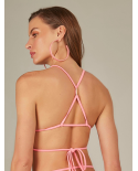 Top Biquini New Cross Rosa