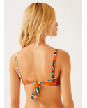 Top Larga Quadros Bordados