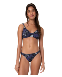Top Triangulo Arco Vanilla Azul