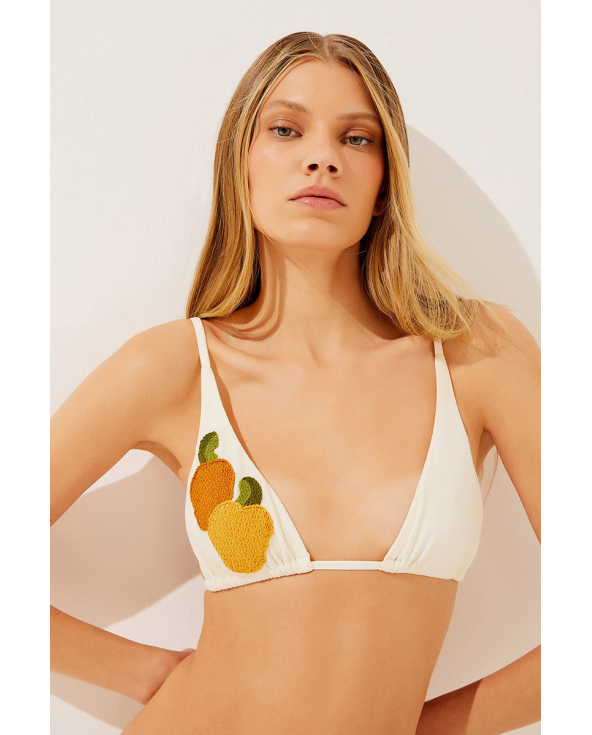 Top Fina Caju Croche