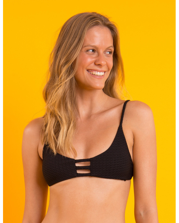 Top Bora-Black Bra-Trio