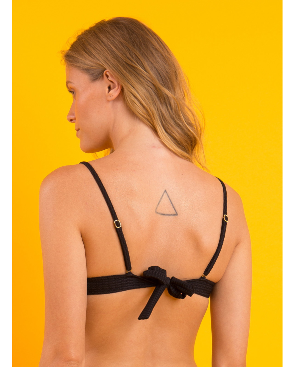 Top Bora-Black Bra-Trio