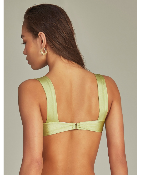 Top Bikini Bouche Olive Green