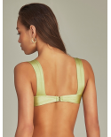 Top Bikini Bouche Olive Green