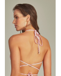 Top Bikini Danielle Pink Chevron