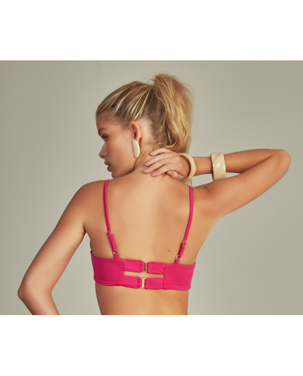 Top Bikini Antigua Fuchsia Pink