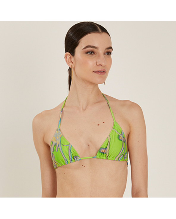 Top Dandelion Halter Bikini