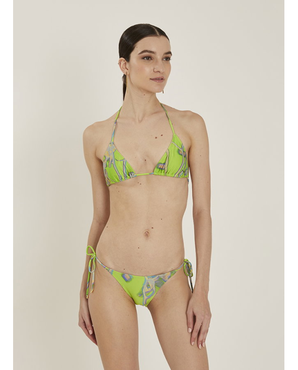 Top Dandelion Halter Bikini