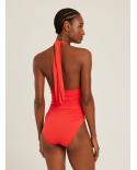 Bio Ruched Halter One Piece Watermalon