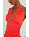 Bio Ruched Halter One Piece Watermalon