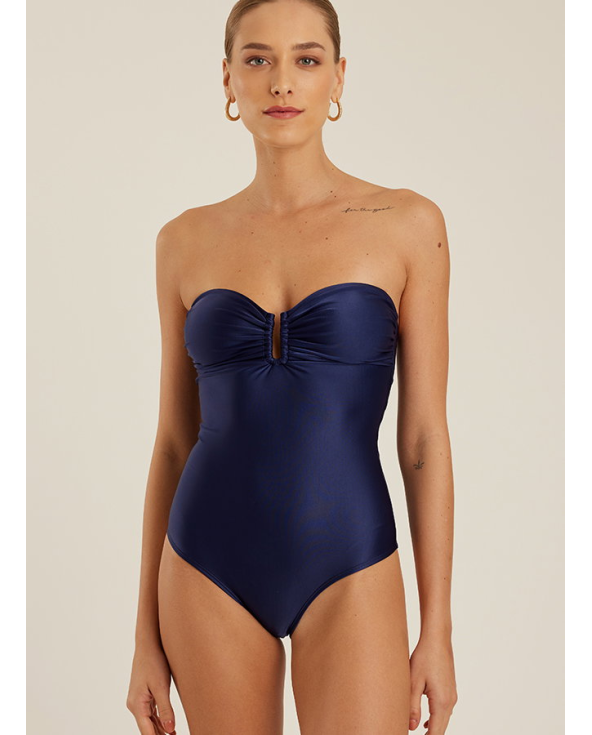 Recycled Bandeau One Piece Tide