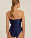 Recycled Bandeau One Piece Tide