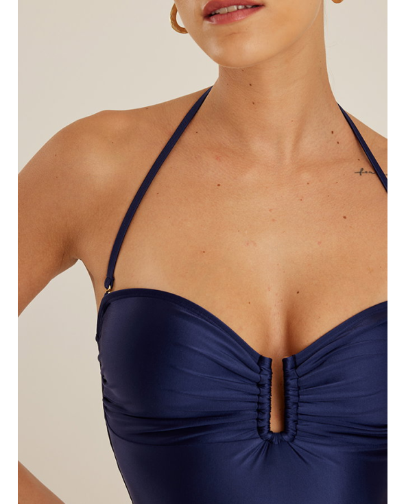 Recycled Bandeau One Piece Tide