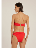 Bottom Bandeau Ruched Essentials Watermelon
