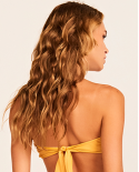 Top Bikini Pri Aries Amarelo