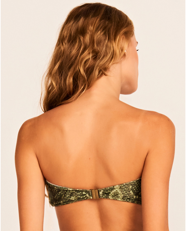 Top Bikini Onca Green Snake