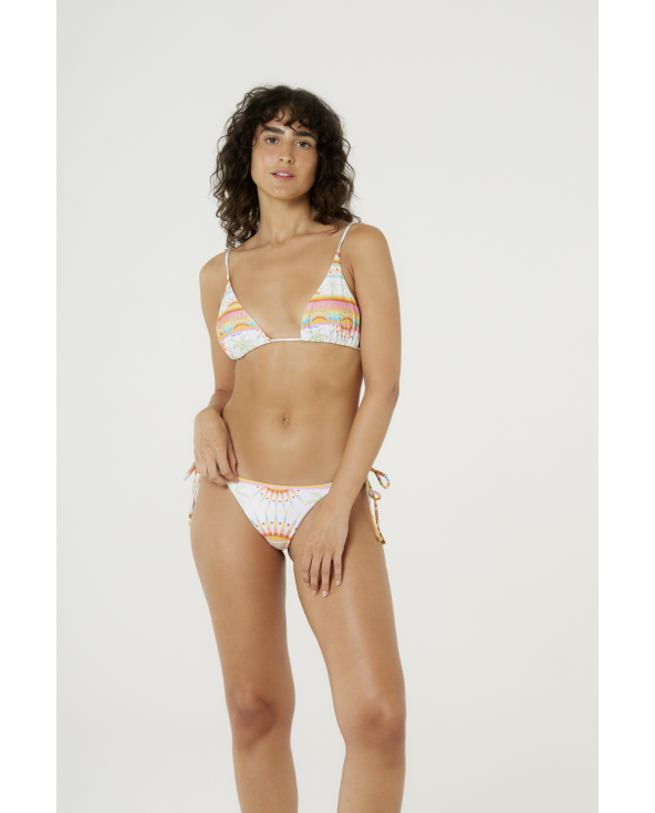 Top Inside Triangle Tie Saudacao Ao Sol