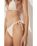 Top Bikini Alongado Playa Off White