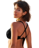 Top Larga Fio Liso Preto