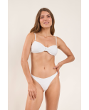 Top Memphis-White Bandeau-Joy