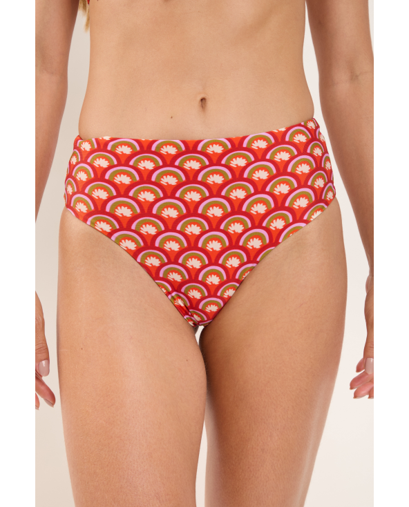 Bottom Floral-Scales Hotpants