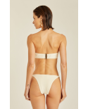 Top Off-White Bandeau