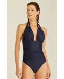 Essentials-Escuna Ruched Halter
