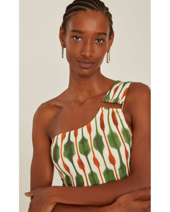 Tanzania One Shoulder Detail