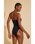 Ring Detail Bandeau Op Black