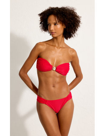 Bottom Lychee-Red Draped 2