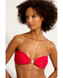 Top Lychee-Red Detail-Bandeau