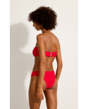 Top Lychee-Red Detail-Bandeau