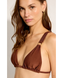 Top Cappucino-Brown Triangle-Detail