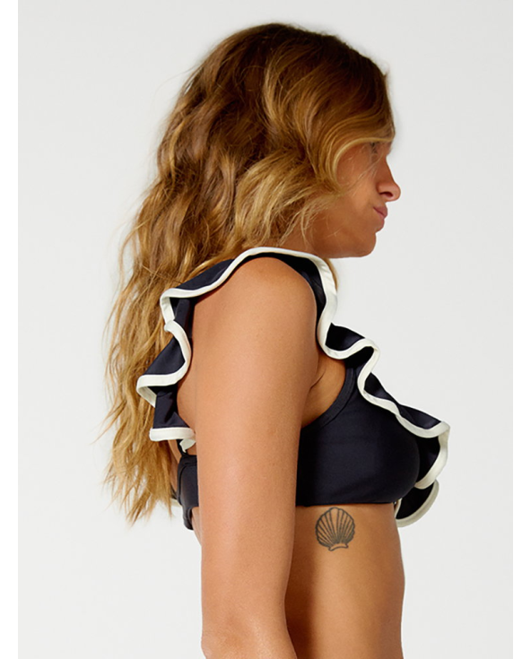 Top Hula Mini Beauty Liso Preto