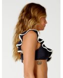 Top Hula Mini Beauty Liso Preto