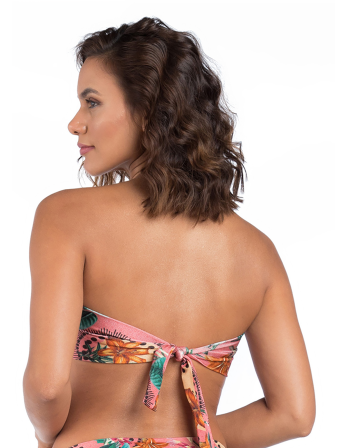 Top Faixa Floral Rosa 2