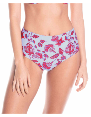 Dwustronne Figi Do Bikini W Kwiaty I Paski - Bottom... 2