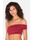Top Crop Vermelho