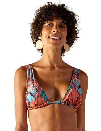 Tropikalny Top Typu Halter - Top Riviera Palmar