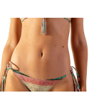Bedrukt Braziliaans Bikinibroekje Met Kwastjes - Bottom Lua Polinesia