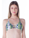 Top Tiras Cruzadas Tigre Pop