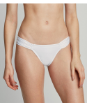 Bottom Embellished Bandeau White