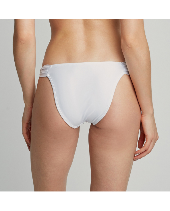 Bottom Embellished Bandeau White