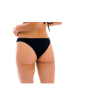Braga De Bikini, De Color Negro, Texturizada, Fija - Bottom St-Tpz-Black Essential
