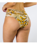 Bottom Faixa Drapeada Lm Palha