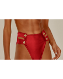 Bottom Alongado Buttons Vermelho