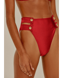 Bottom Alongado Buttons Vermelho