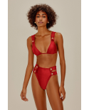 Bottom Alongado Buttons Vermelho