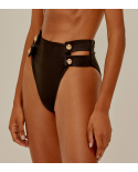 Bottom Alongado Buttons Preto