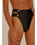 Bottom Alongado Buttons Preto